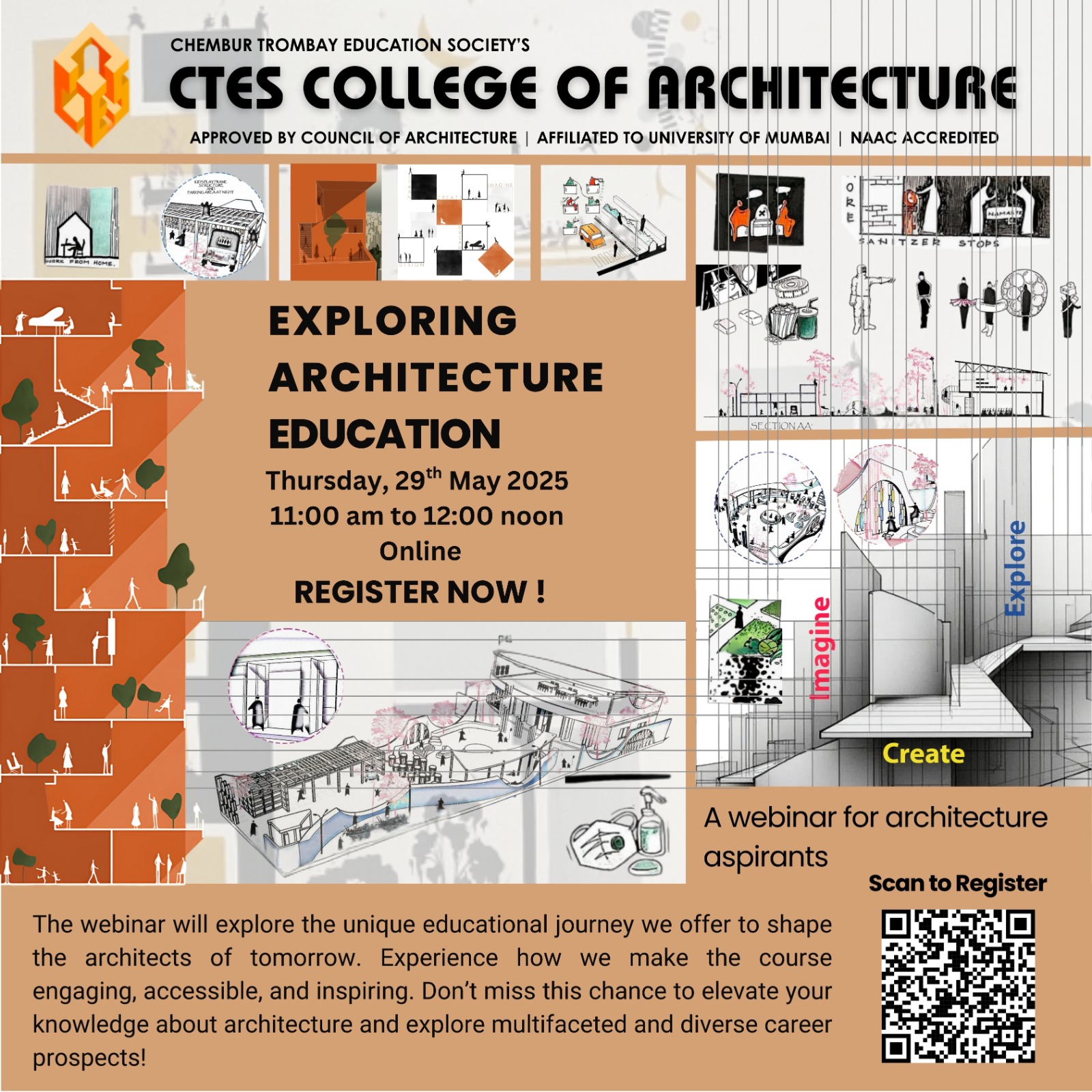 Top Architecture college in mumbai - CTES College of Architecture